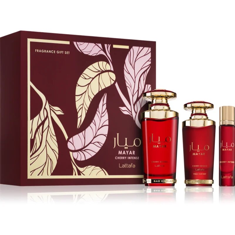 Lattafa Mayar Cherry Intense darilni set uniseks 1 kos