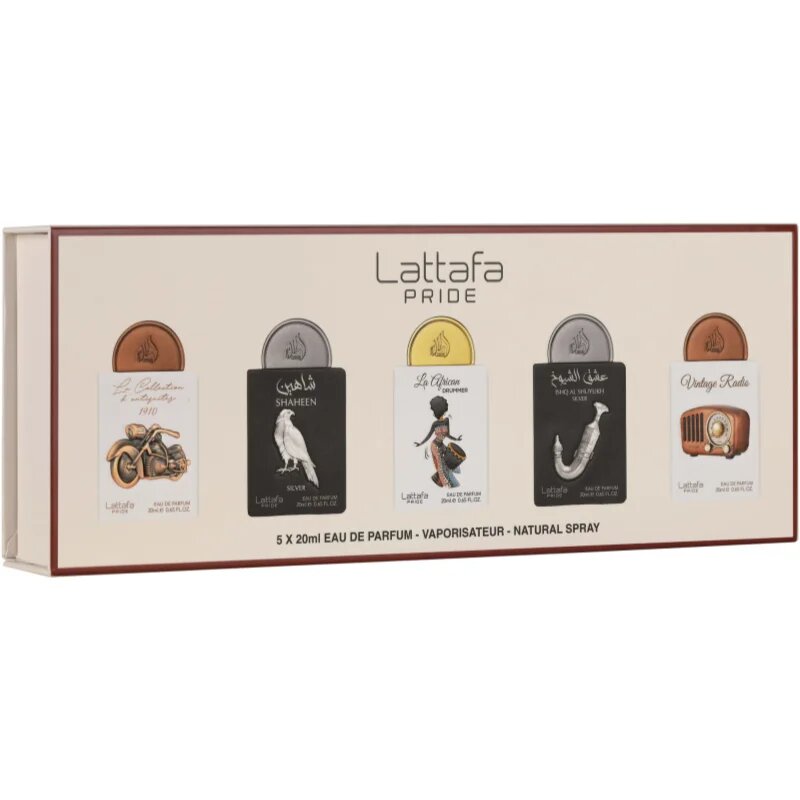 Lattafa Pride Box 1 darilni set uniseks 5x20 ml