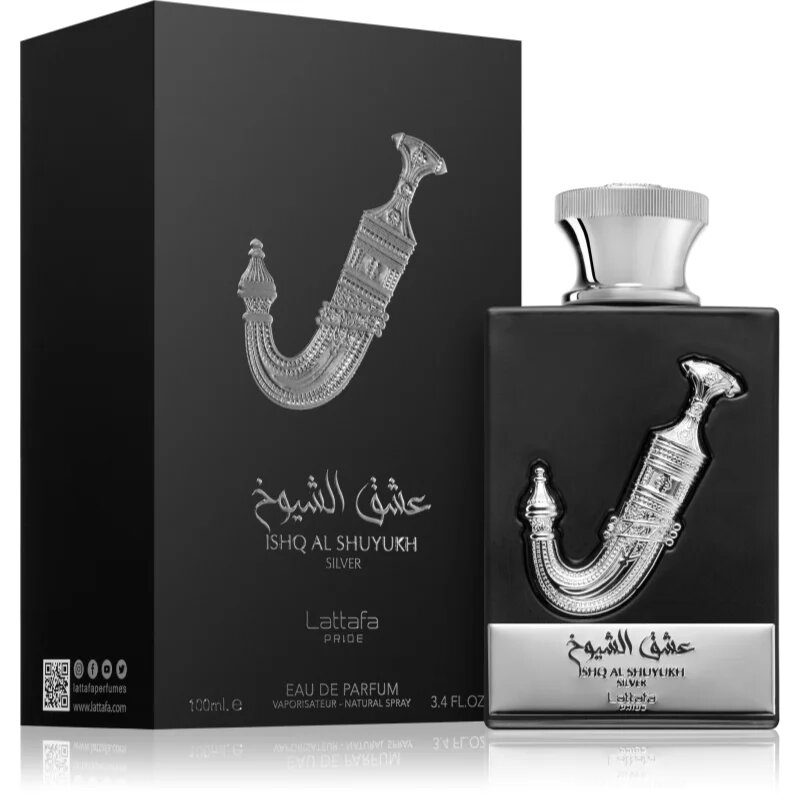 Lattafa Pride Ishq Al Shuyukh Silver parfumska voda uniseks 100 ml