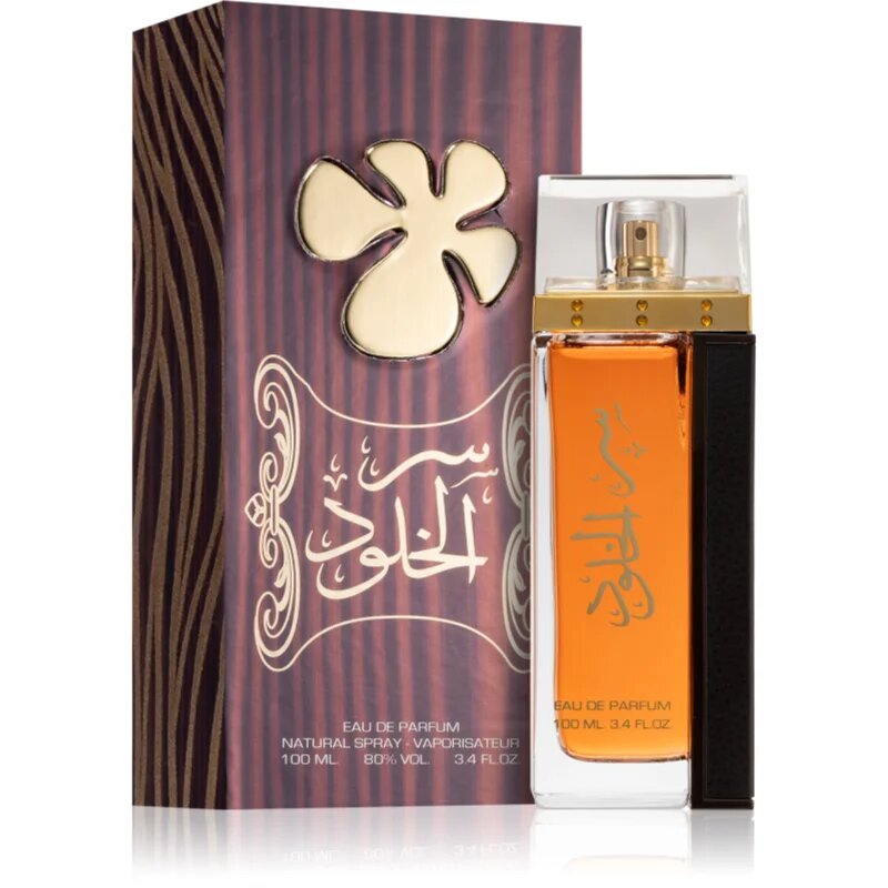 Lattafa Ser Al Khulood Gold parfumska voda uniseks 100 ml