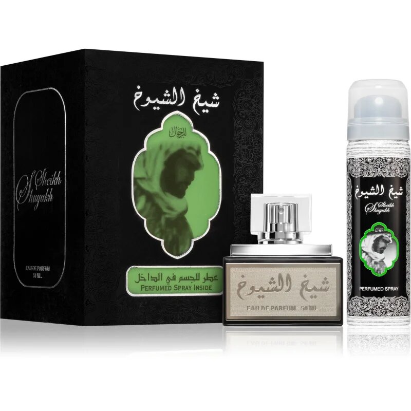 Lattafa Sheikh Al Shuyukh Black darilni set uniseks 50 ml