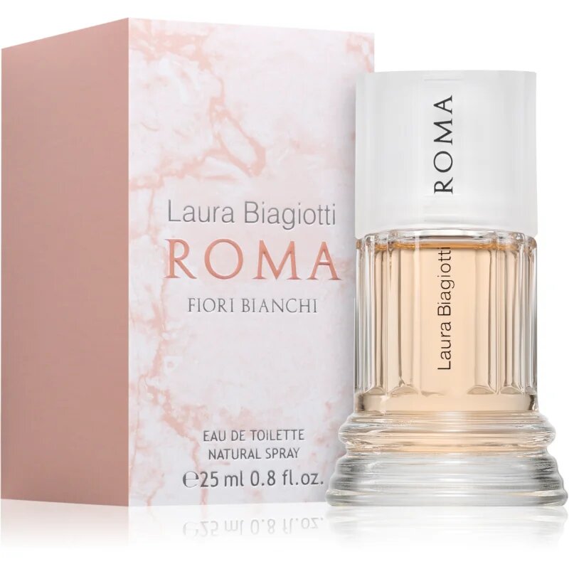 Laura Biagiotti Roma Fiori Bianchi toaletna voda za ženske 25 ml