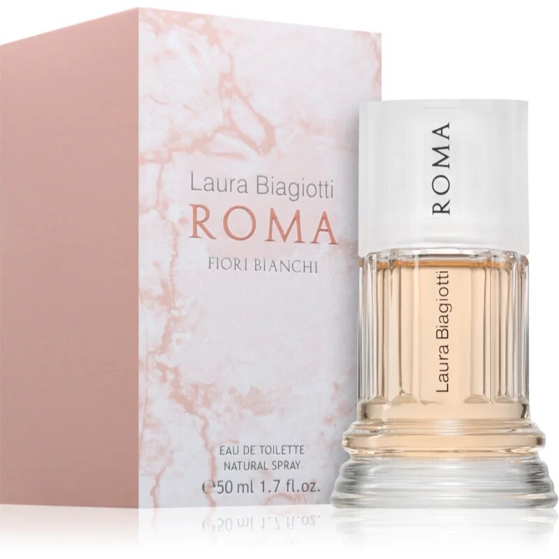 Laura Biagiotti Roma Fiori Bianchi toaletna voda za ženske 50 ml