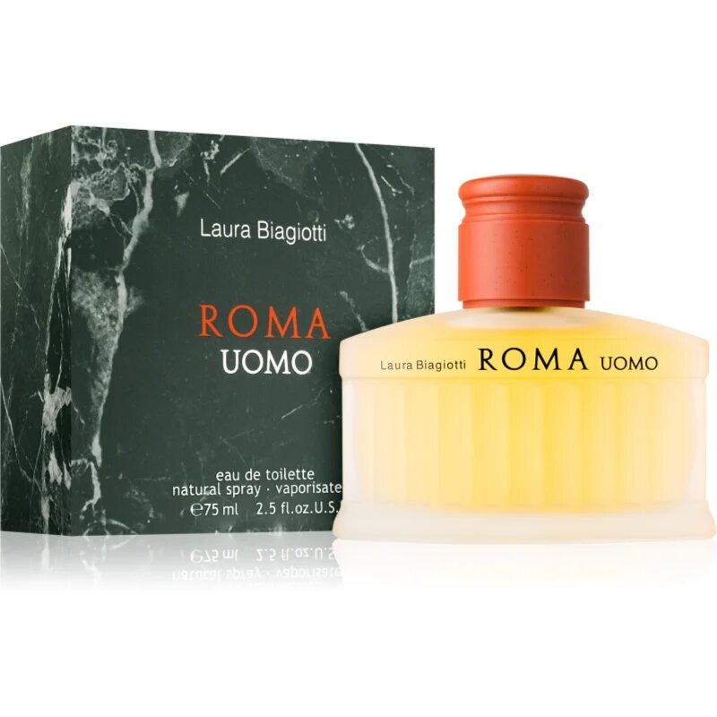 Laura Biagiotti Roma Uomo for men toaletna voda za moške 75 ml