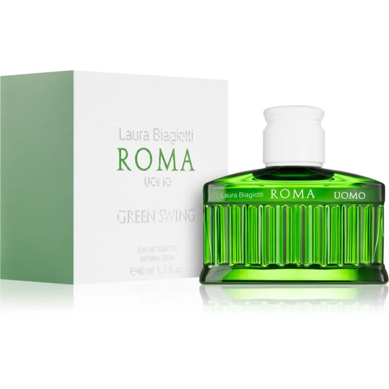 Laura Biagiotti Roma Uomo Green Swing toaletna voda za moške 40 ml