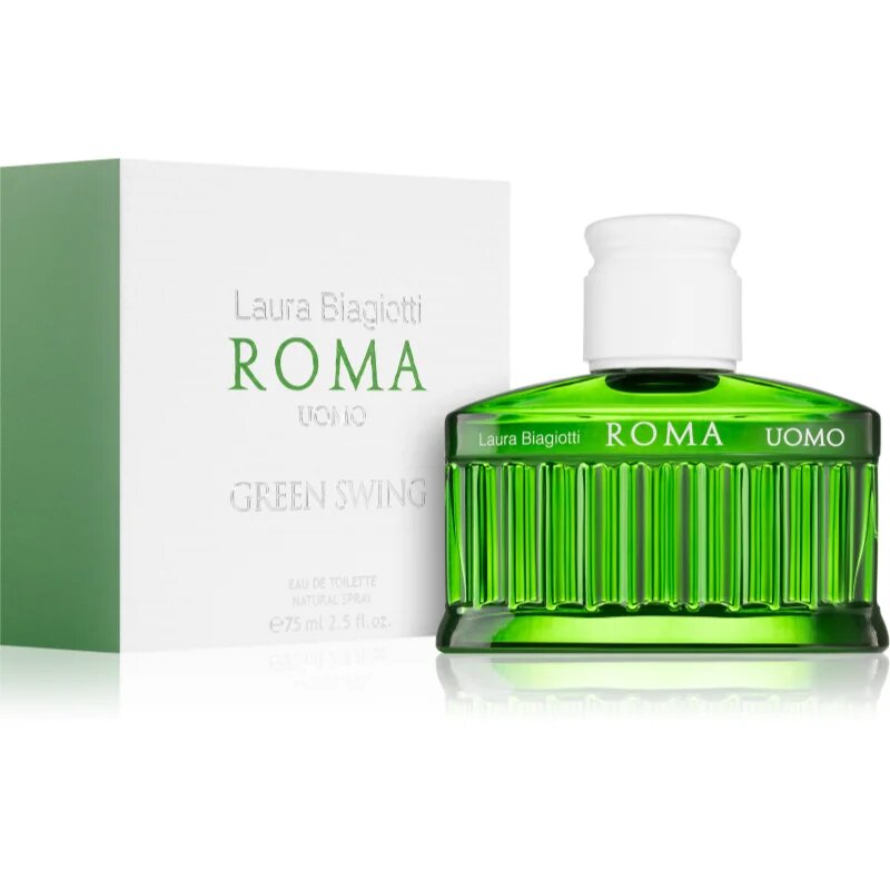 Laura Biagiotti Roma Uomo Green Swing toaletna voda za moške 75 ml