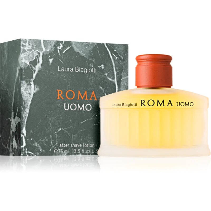 Laura Biagiotti Roma Uomo voda za po britju za moške 75 ml