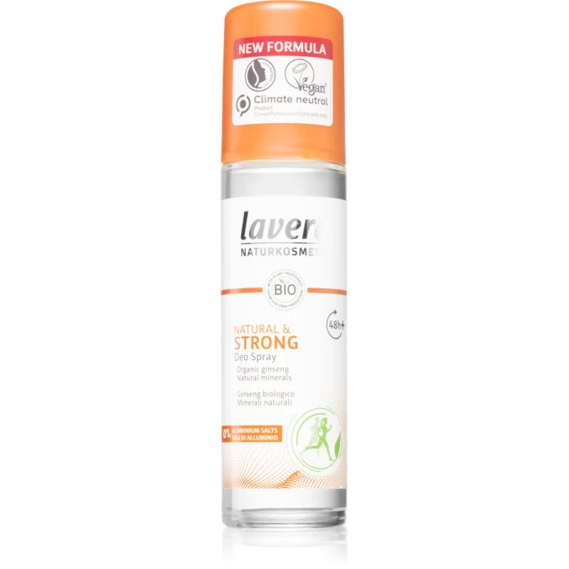 Lavera Natural & Strong deodorant v pršilu 48 ur 75 ml