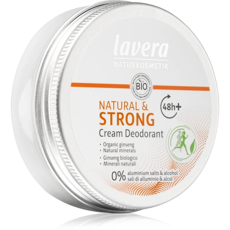 Lavera Natural & Strong kremasti deodorant 48 ur 50 ml
