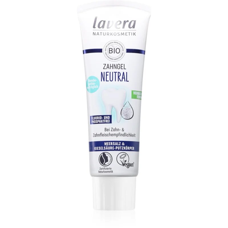 Lavera Neutral zobna pasta z gelasto teksturo 75 ml
