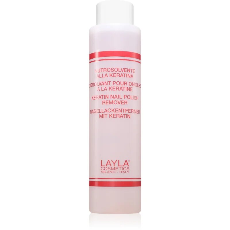 Layla Cosmetics Nutrosolvente odstranjevalec laka za nohte 500 ml