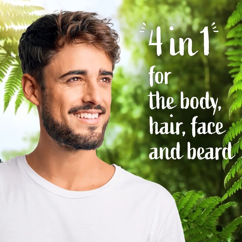 Le Petit Marseillais Cade Wood & Fern gel za prhanje 4 v 1 za moške 400 ml