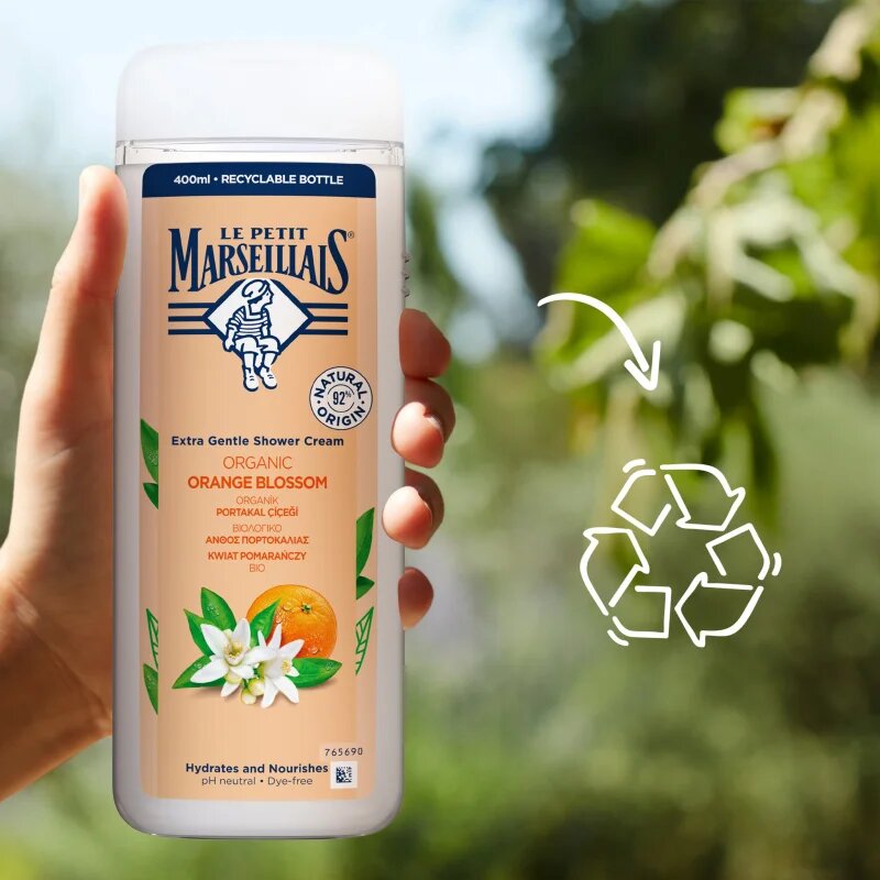 Le Petit Marseillais Organic Orange Blossom kremasti gel za prhanje 400 ml
