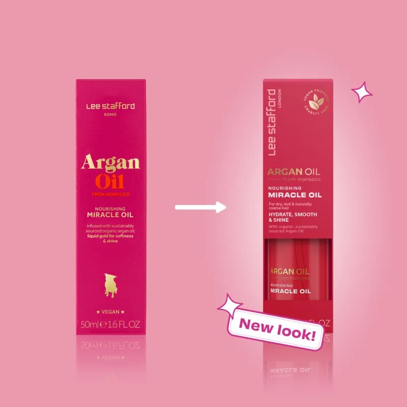 Lee Stafford Argan Oil Nourishing Miracle Oil hranilno olje za lase 50 ml
