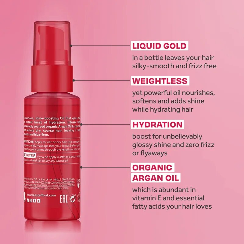 Lee Stafford Argan Oil Nourishing Miracle Oil hranilno olje za lase 50 ml