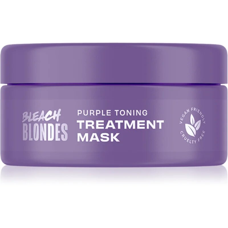 Lee Stafford Bleach Blondes Purple reign maska za nevtralizacijo rumenih odtenkov 200 ml