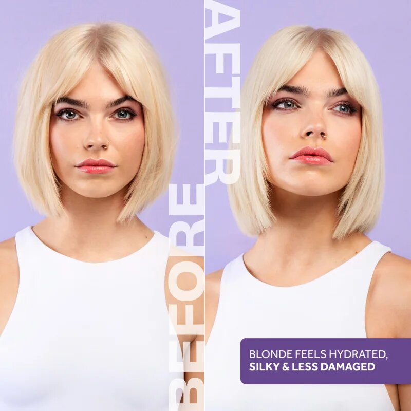 Lee Stafford Bleach Blondes Purple reign maska za nevtralizacijo rumenih odtenkov 200 ml