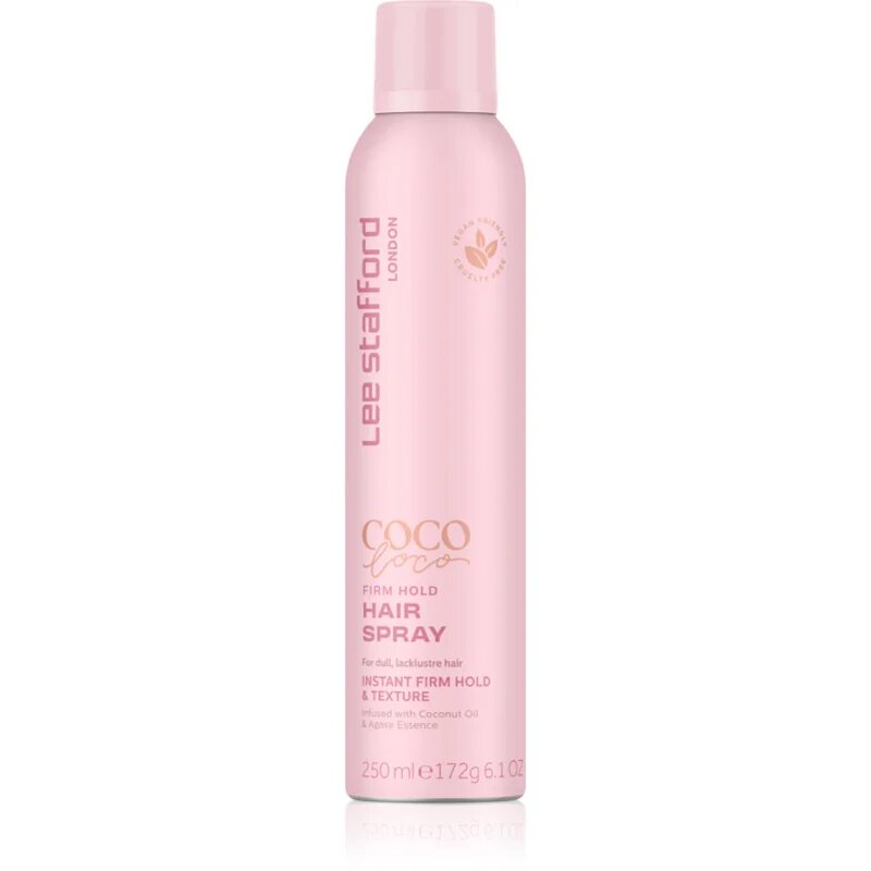 Lee Stafford CoCo LoCo Agave lak za lase z močnim utrjevanjem 250 ml