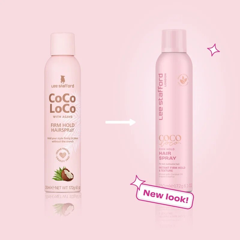 Lee Stafford CoCo LoCo Agave lak za lase z močnim utrjevanjem 250 ml