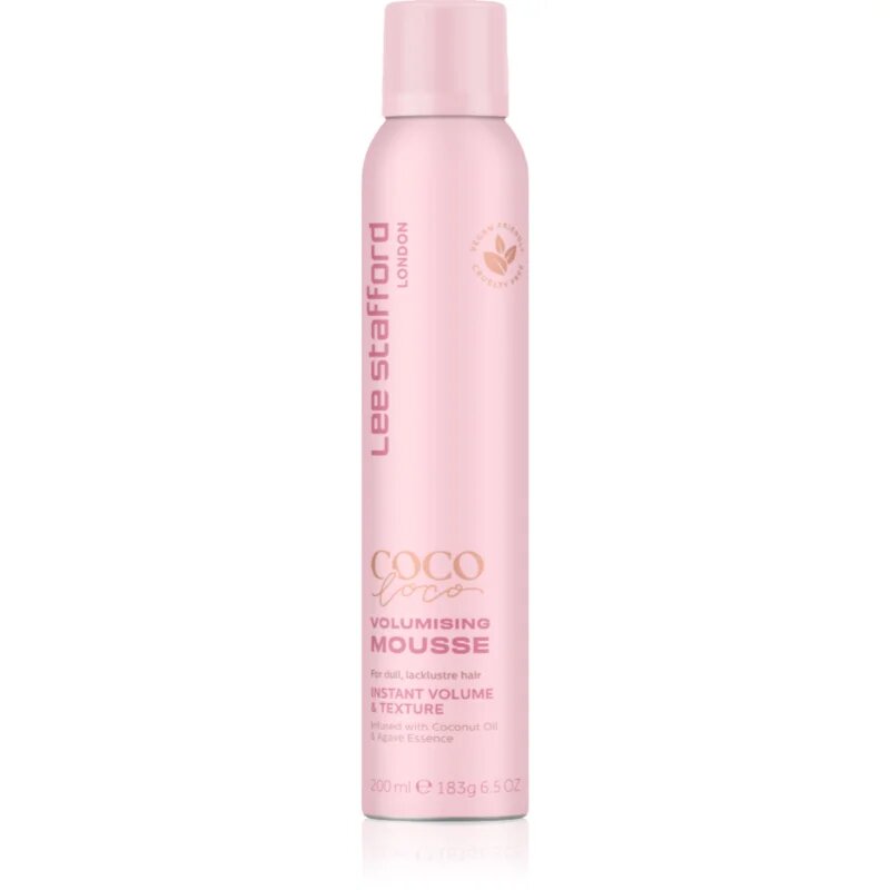 Lee Stafford CoCo LoCo Agave luksuzna pena za volumen za fine in tanke lase 200 ml