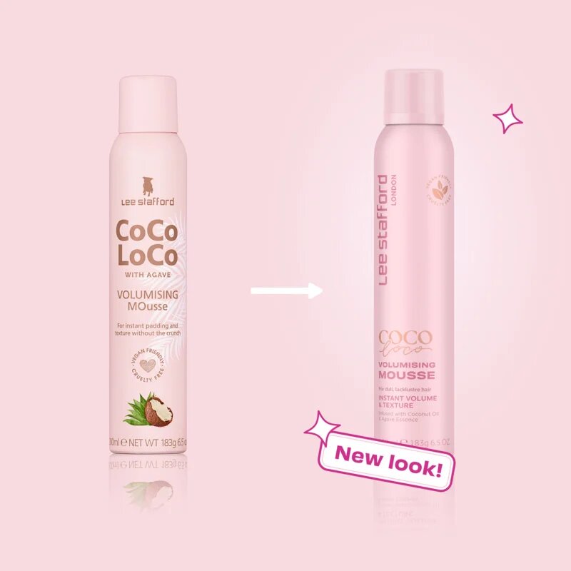 Lee Stafford CoCo LoCo Agave luksuzna pena za volumen za fine in tanke lase 200 ml