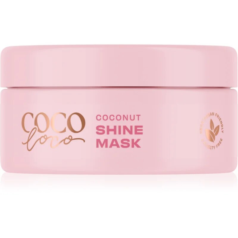 Lee Stafford CoCo LoCo Agave maska za posvetlitev za sijaj in mehkobo las 200 ml