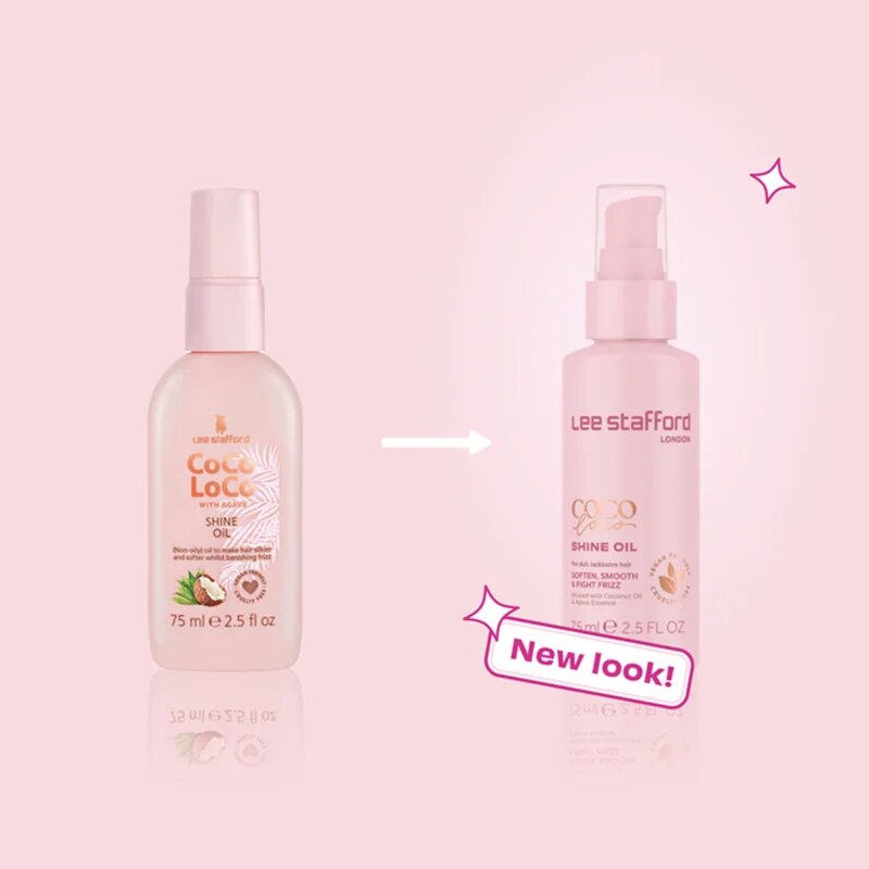 Lee Stafford CoCo LoCo Agave negovalno olje za sijaj in mehkobo las 75 ml
