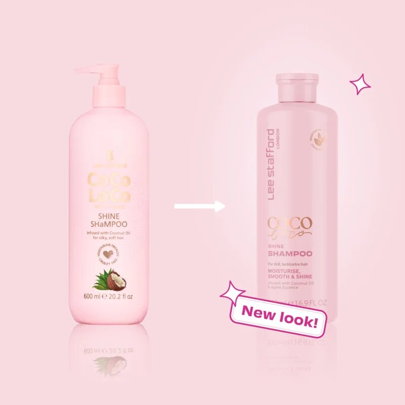 Lee Stafford CoCo LoCo Agave šampon za vsakodnevno umivanje las za sijaj in mehkobo las 500 ml