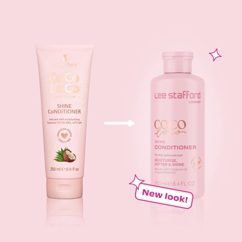 Lee Stafford CoCo LoCo Agave vlažilni balzam za sijaj in mehkobo las 250 ml