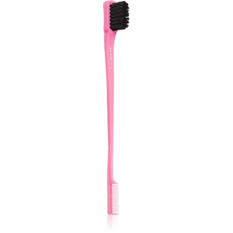 Lee Stafford For The Love Of Curls 2 in 1 Edge Brush & Comb glavnik za valovite lase 1 kos