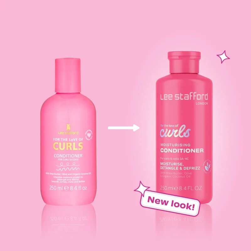 Lee Stafford For The Love Of Curls Conditioner balzam za podporo naravnih valov 250 ml
