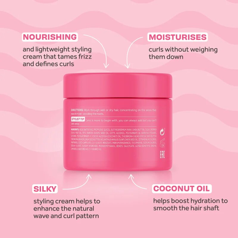 Lee Stafford For The Love Of Curls Custard Cream stiling krema za definicijo valov 125 ml