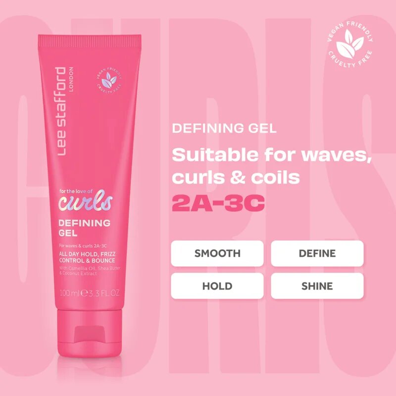 Lee Stafford For The Love Of Curls Defining Gel gel za lase za obliko 100 ml