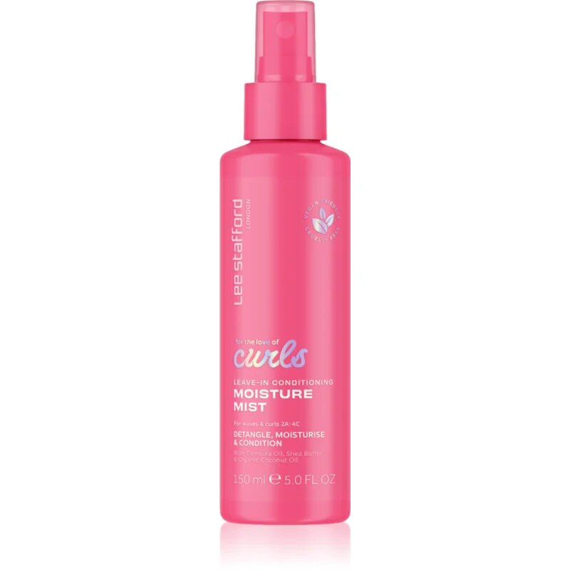 Lee Stafford For The Love Of Curls Leave In Conditioning Moisture Mist balzam brez spiranja v pršilu za kodraste lase 150 ml
