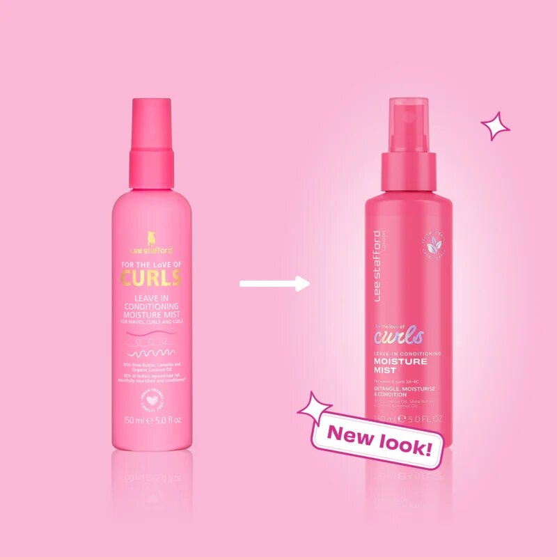Lee Stafford For The Love Of Curls Leave In Conditioning Moisture Mist balzam brez spiranja v pršilu za kodraste lase 150 ml