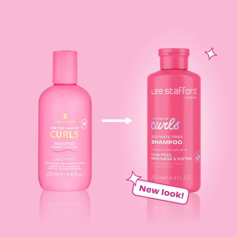 Lee Stafford For The Love Of Curls Shampoo šampon za valovite in kodraste lase 250 ml