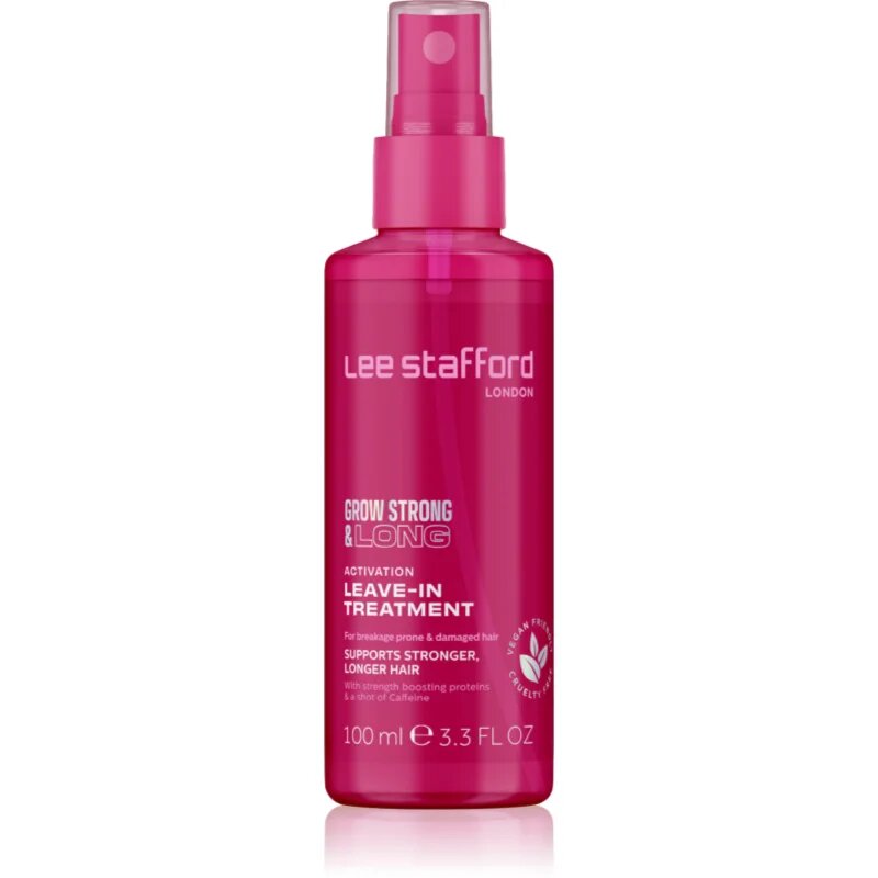 Lee Stafford Grow Strong & Long Activation Leave - In Treatment pršilo za lase za krepitev las 100 ml