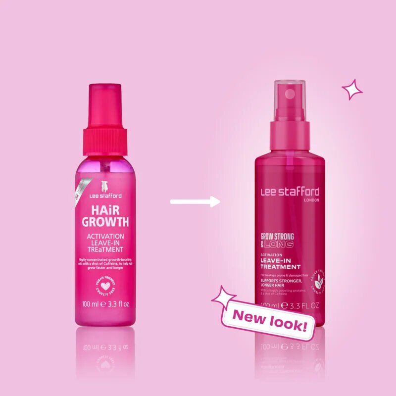 Lee Stafford Grow Strong & Long Activation Leave - In Treatment pršilo za lase za krepitev las 100 ml