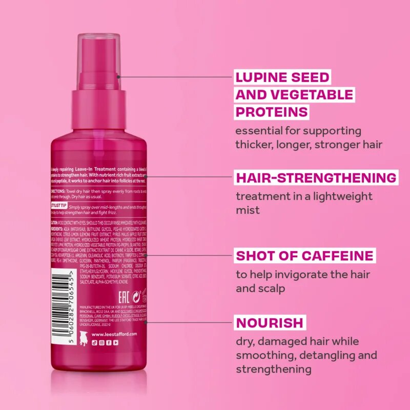 Lee Stafford Grow Strong & Long Activation Leave - In Treatment pršilo za lase za krepitev las 100 ml