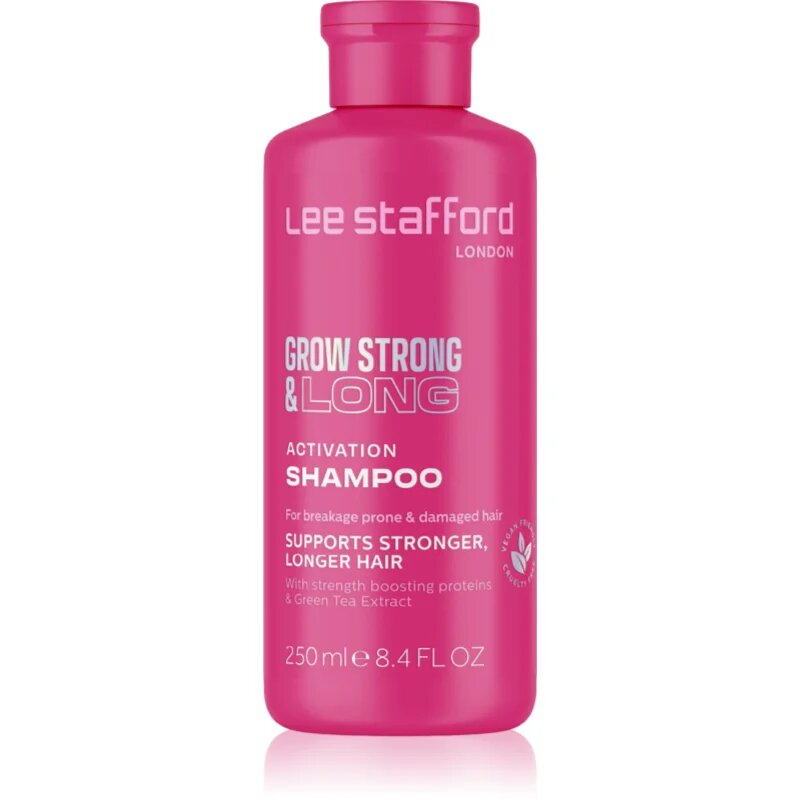 Lee Stafford Grow Strong & Long Activation Shampoo šampon za lase za okrepitev in rast las 250 ml