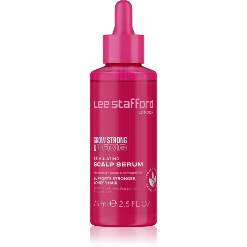 Lee Stafford Grow Strong & Long Stimulating Scalp Serum krepilni serum za pospeševanje rasti las 75 ml