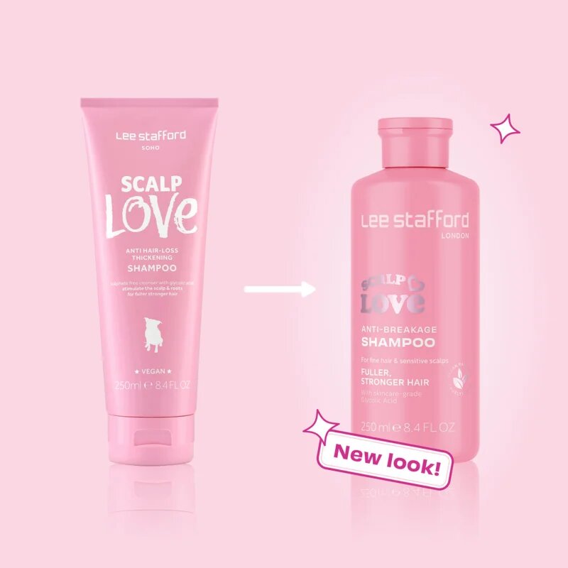 Lee Stafford Scalp Love Anti-Breakage Shampoo krepilni šampon za oslabljene lase ki so nagnjeni k izpadanju 250 ml