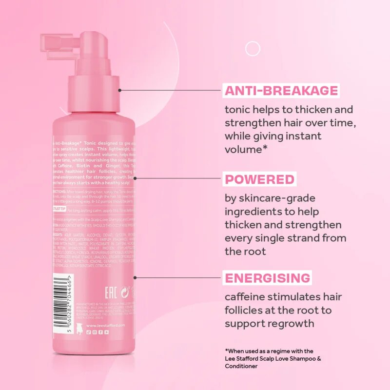 Lee Stafford Scalp Love Anti Hair-Loss Thickening Leave-In Tonic lasni tonik za krepitev las 150 ml