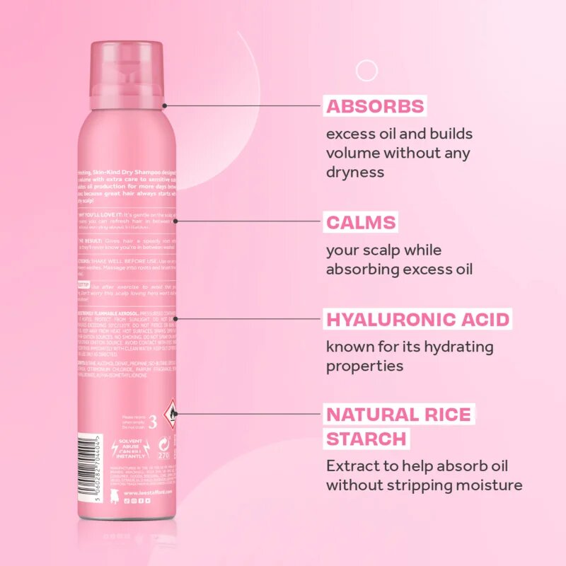 Lee Stafford Scalp Love Skin-Kind suhi šampon s pomirjajočim učinkom 200 ml