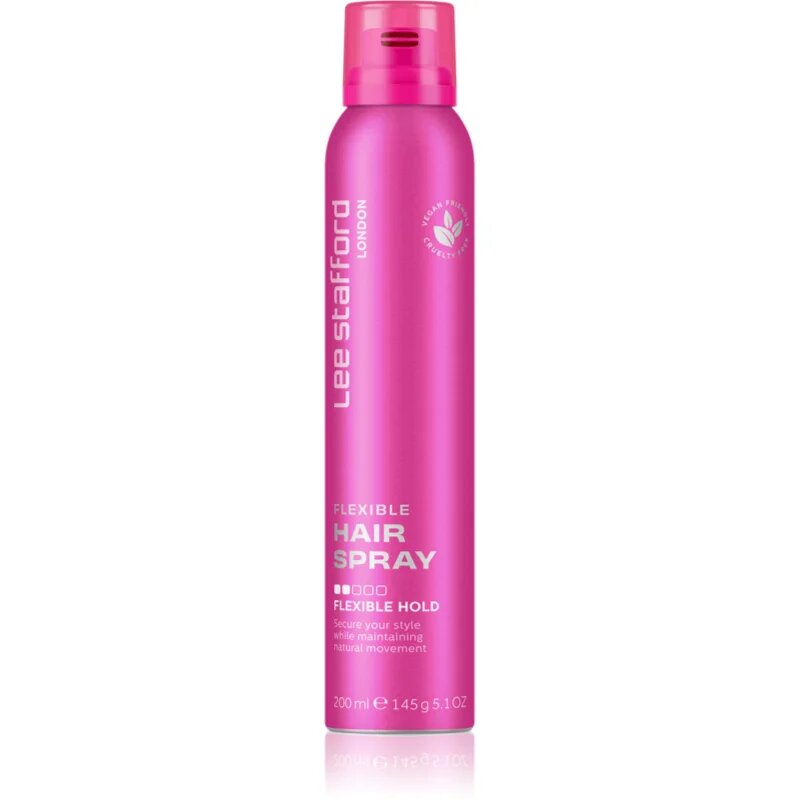 Lee Stafford Styling Hair Spray Flexible Hold Fat n Flexible lak za lase za fleksibilno učvrstitev 200 ml