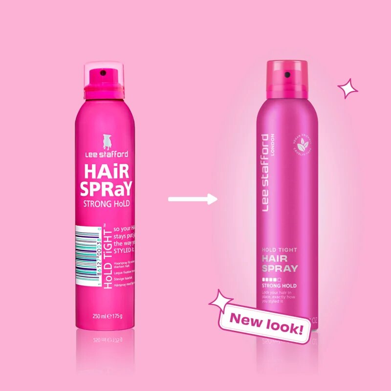 Lee Stafford Styling Hair Spray Strong Hold Tight lak za lase z ekstra močnim utrjevanjem 250 ml