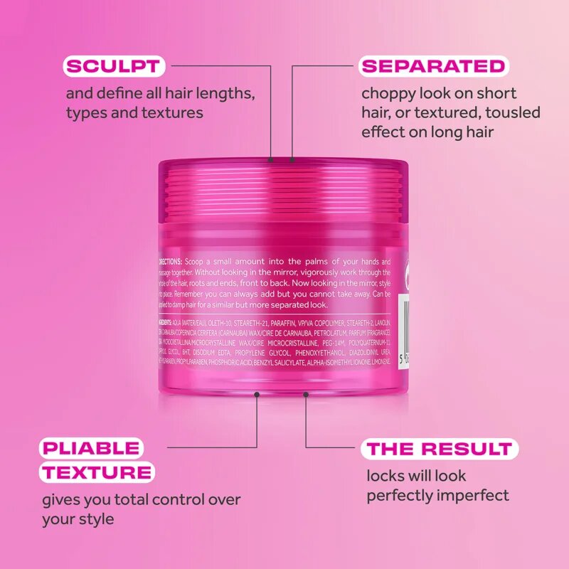 Lee Stafford Styling Messed Up Putty stiling pasta 50 ml