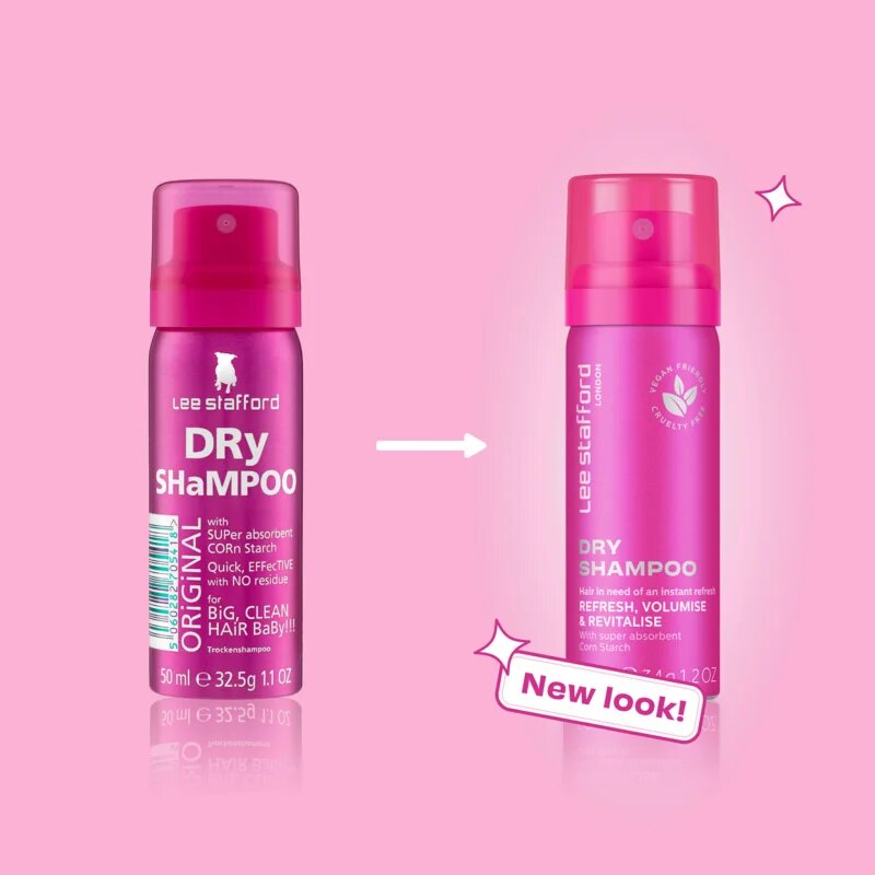 Lee Stafford Styling Original Dry Shampoo suhi šampon za absorbcijo odvečnega sebuma in za osvežitev las 50 ml