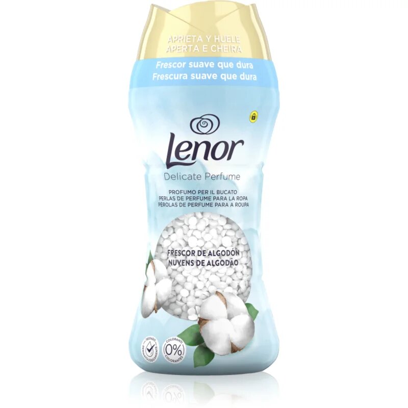 Lenor Cotton Fresh dišeče kroglice za pralni stroj 195 g