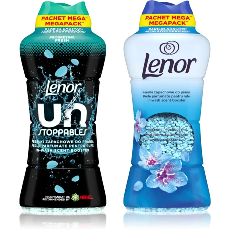Lenor Unstoppables Fresh & Spring Awakening dišeče kroglice za pralni stroj ugodno pakiranje